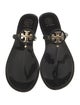 Tory Burch Patent Leather T-Strap Sandals