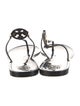 Tory Burch Patent Leather T-Strap Sandals