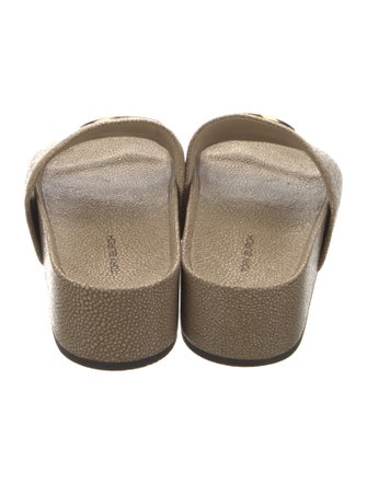 Tory Burch Leather Espadrilles