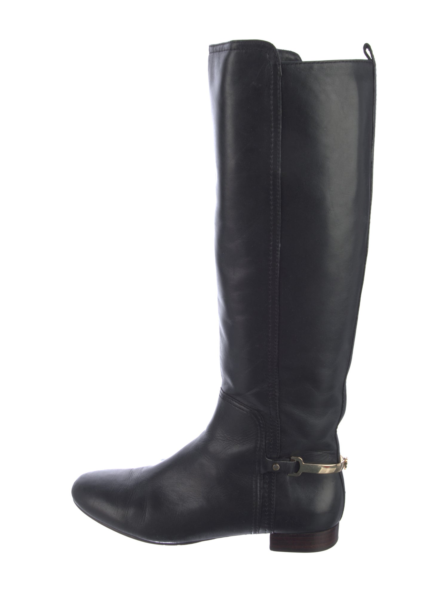 Tory Burch Leather Riding Boots