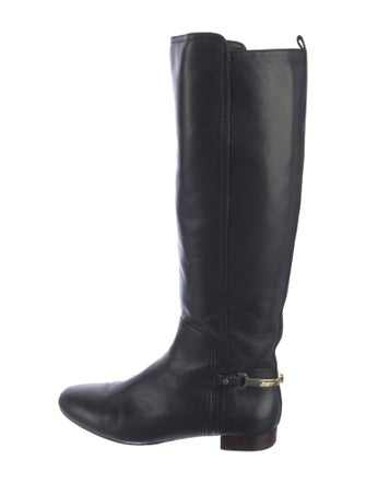 Tory Burch Leather Riding Boots