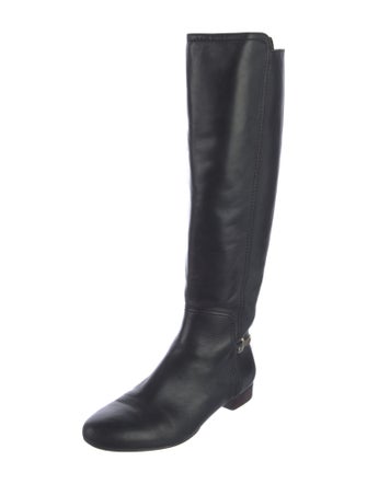 Tory Burch Leather Riding Boots