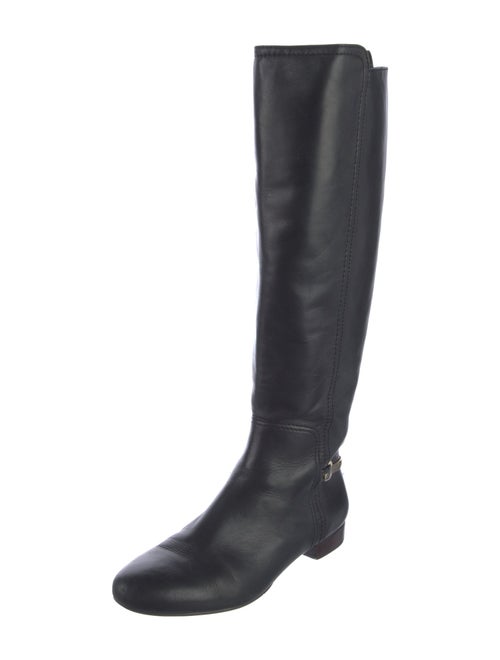 Tory Burch Leather Riding Boots