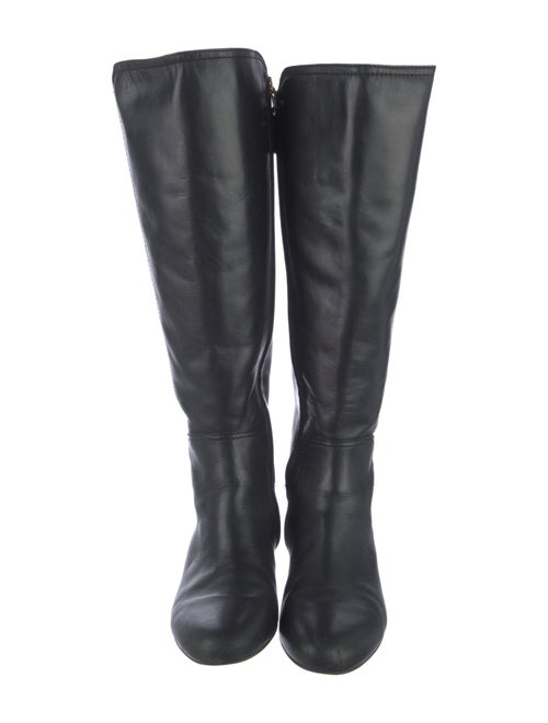 Tory Burch Leather Riding Boots