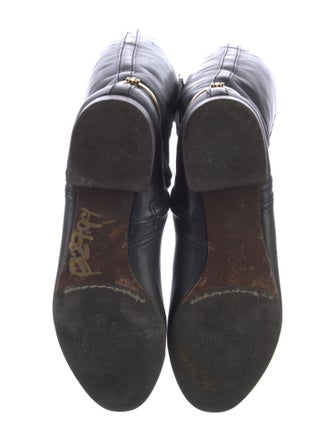 Tory Burch Leather Riding Boots