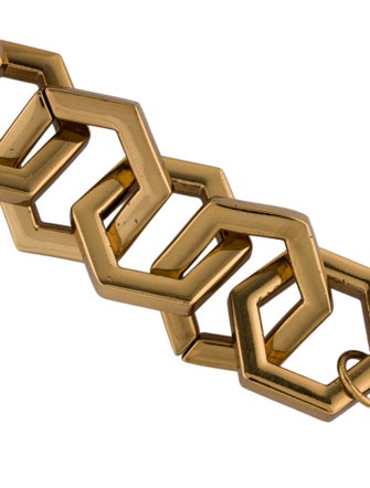 Tory Burch Hexagon Link Bracelet