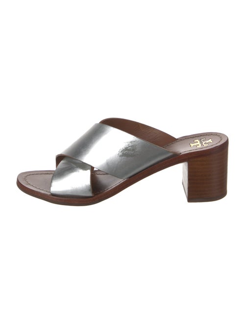 Tory Burch Leather Slides
