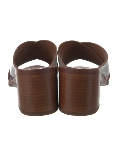 Tory Burch Leather Slides