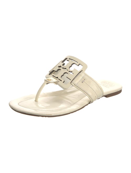 Tory Burch Patent Leather Slides
