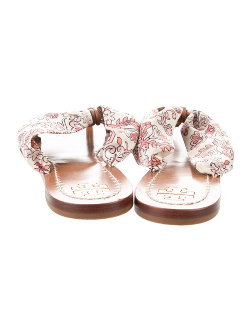 Tory Burch Floral Print Slides