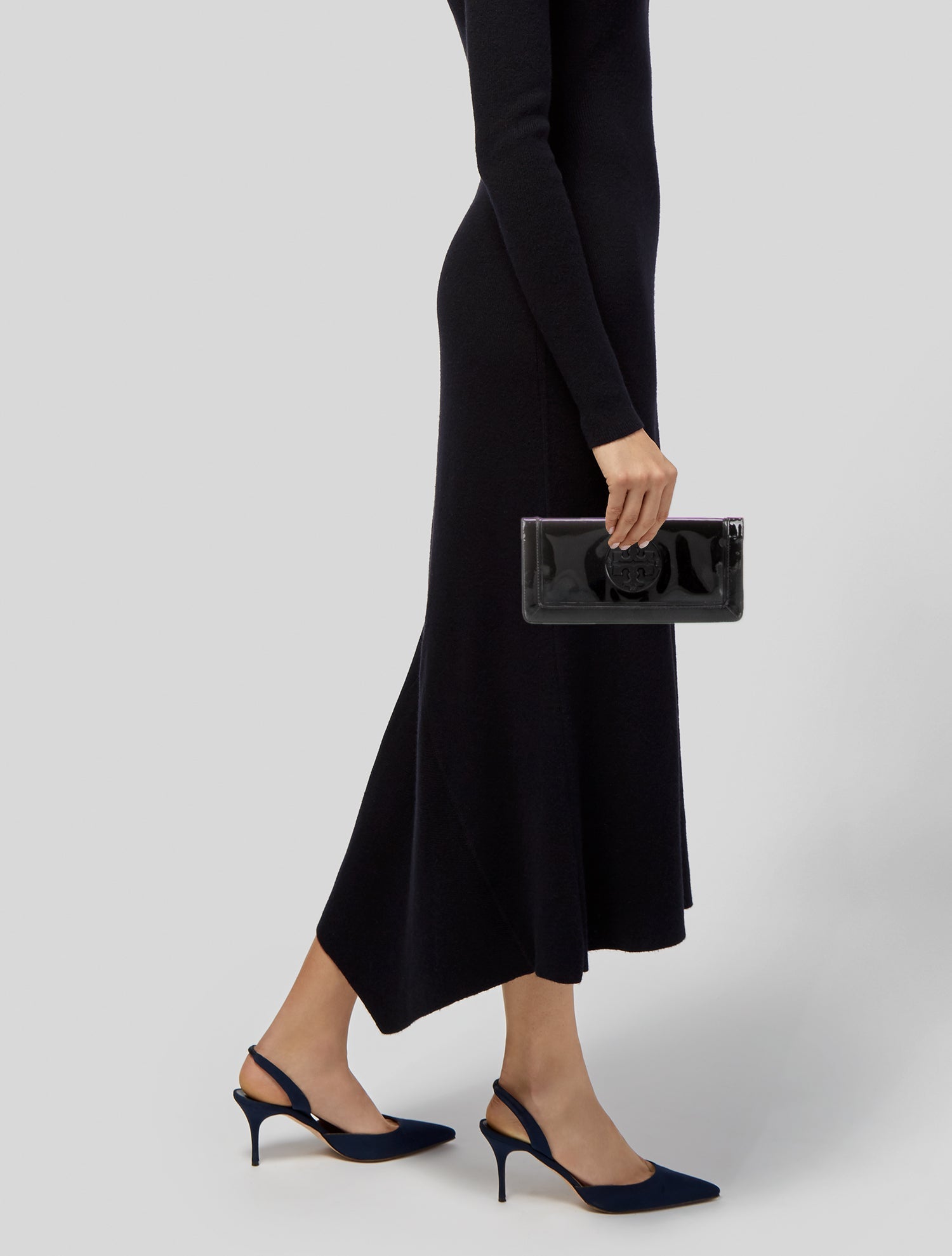 Tory Burch Patent Leather Clutch