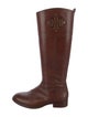 Tory Burch Leather Riding Boots