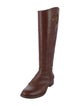 Tory Burch Leather Riding Boots