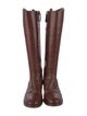 Tory Burch Leather Riding Boots