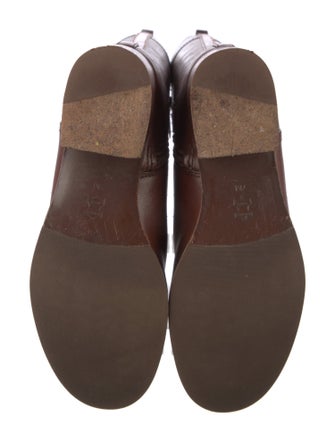 Tory Burch Leather Riding Boots