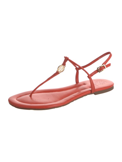 Tory Burch Leather T-Strap Sandals