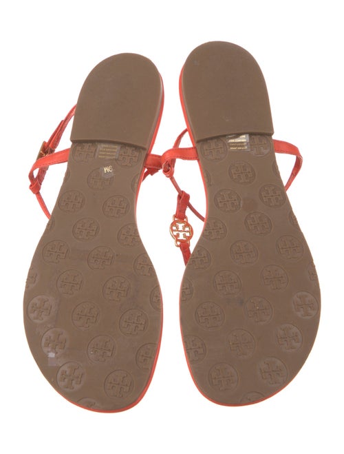 Tory Burch Leather T-Strap Sandals