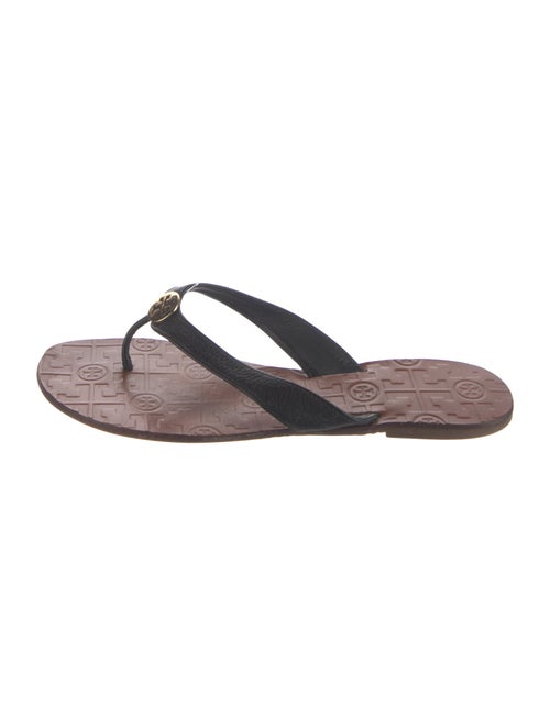 Tory Burch Leather Flip Flops