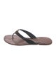 Tory Burch Leather Flip Flops