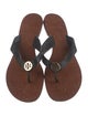 Tory Burch Leather Flip Flops