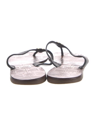 Tory Burch Leather Flip Flops