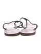 Tory Burch Leather Flip Flops