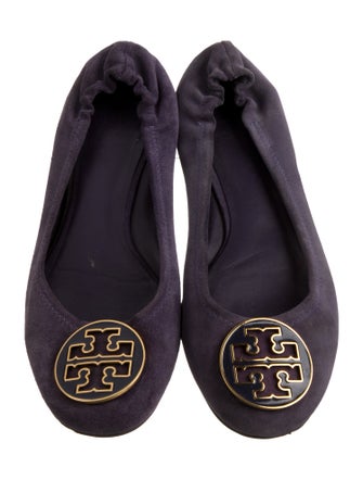 Tory Burch Suede Ballet Flats