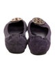Tory Burch Suede Ballet Flats