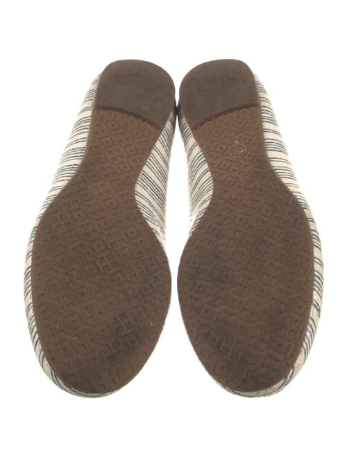 Tory Burch Leather Printed Ballet Flats