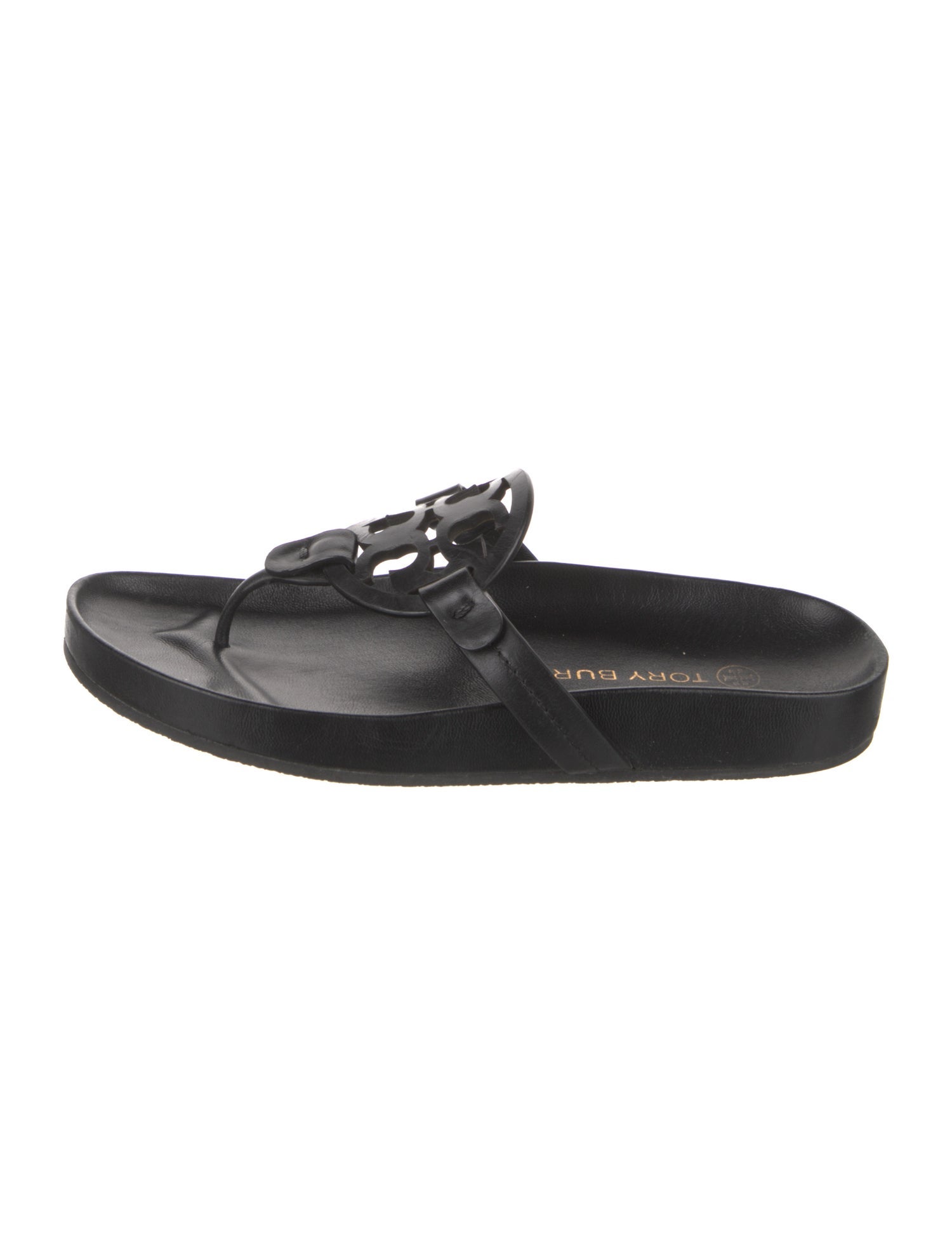 Tory Burch Leather Slides