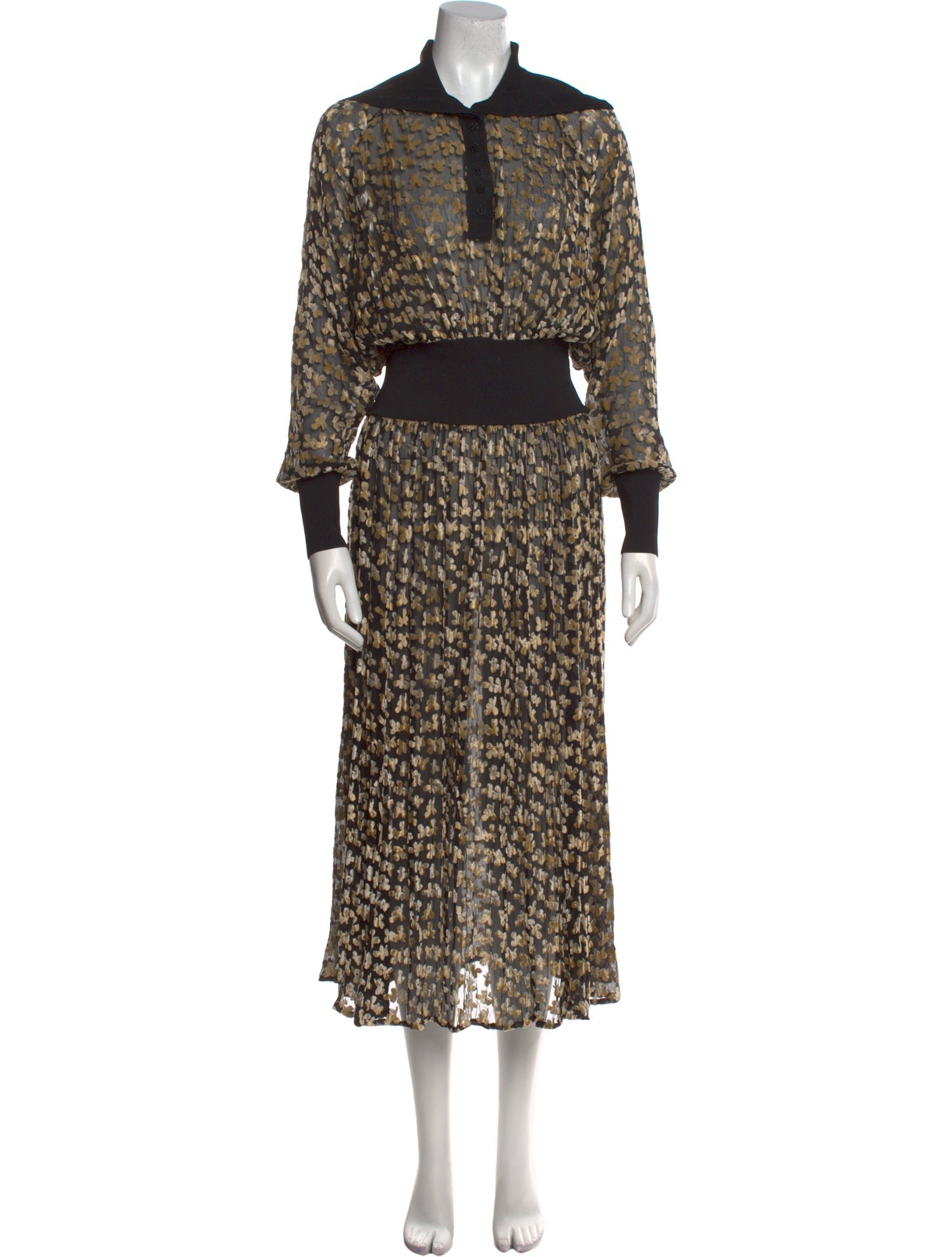 Tory Burch Printed Long Dress