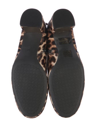 Tory Burch Ponyhair Animal Print Boots