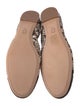 Tory Burch Leather Animal Print Ballet Flats