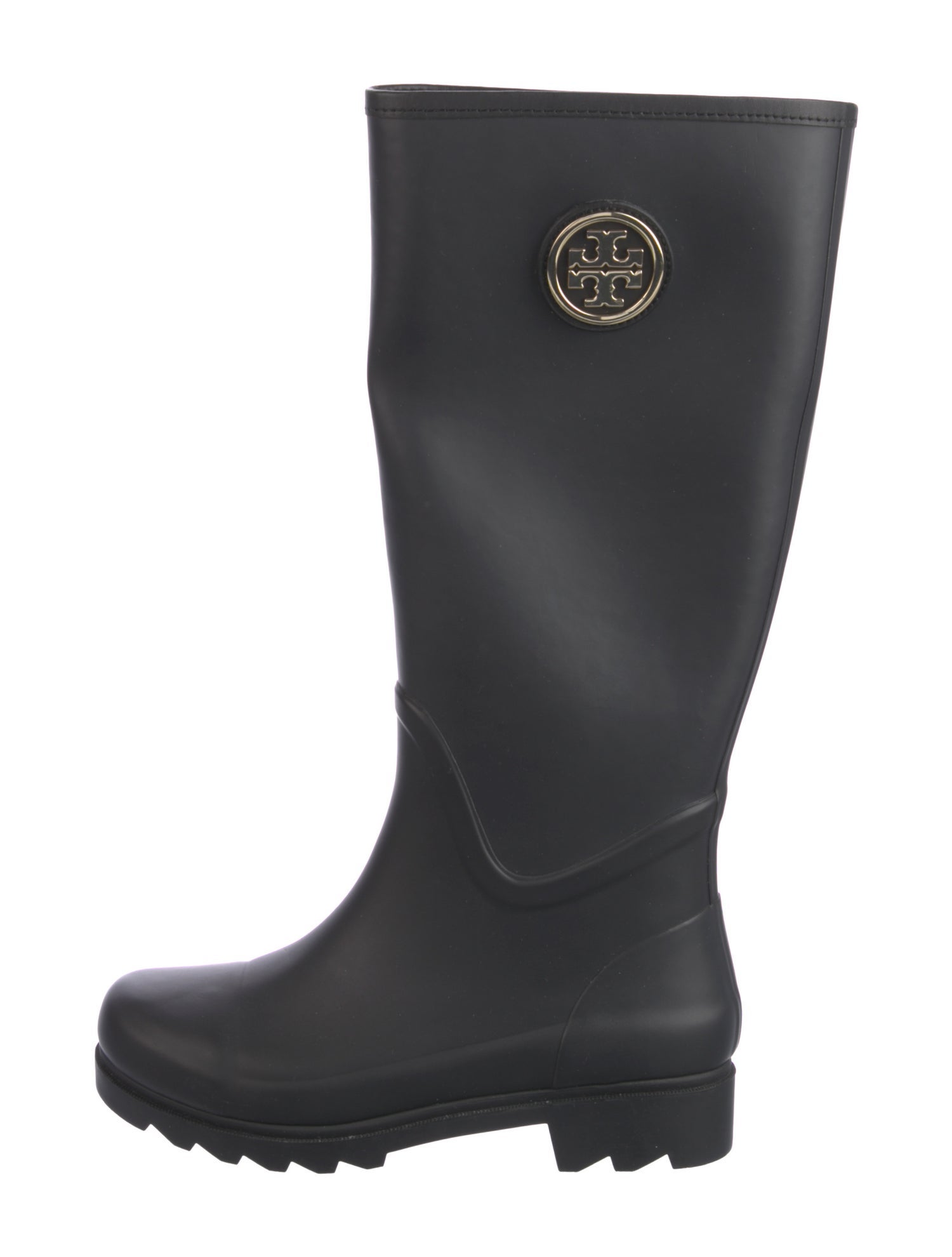 Tory Burch Rubber Rain Boots - Black Boots, Shoes  Tory Burch rain boot main image 0