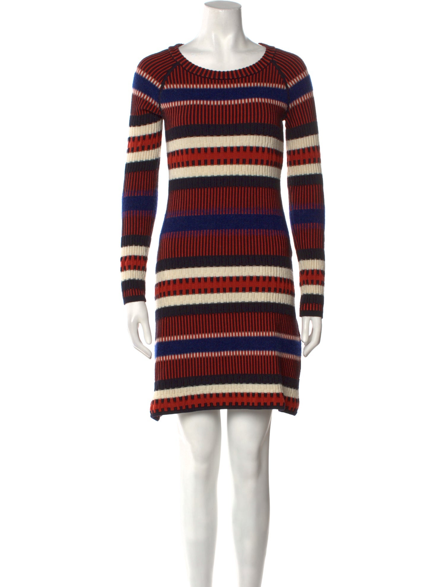 Tory Burch Striped Mini Dress