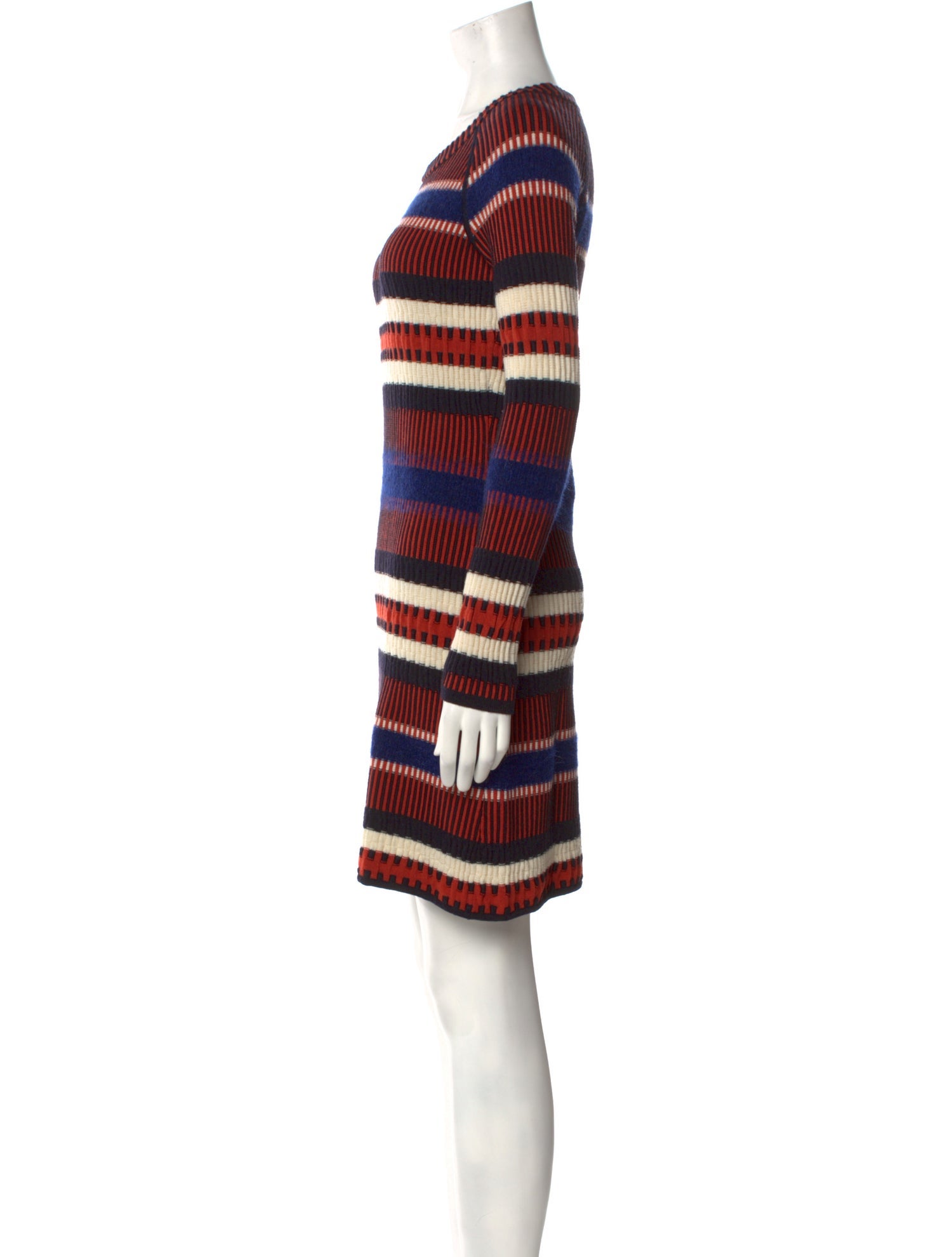 Tory Burch Striped Mini Dress