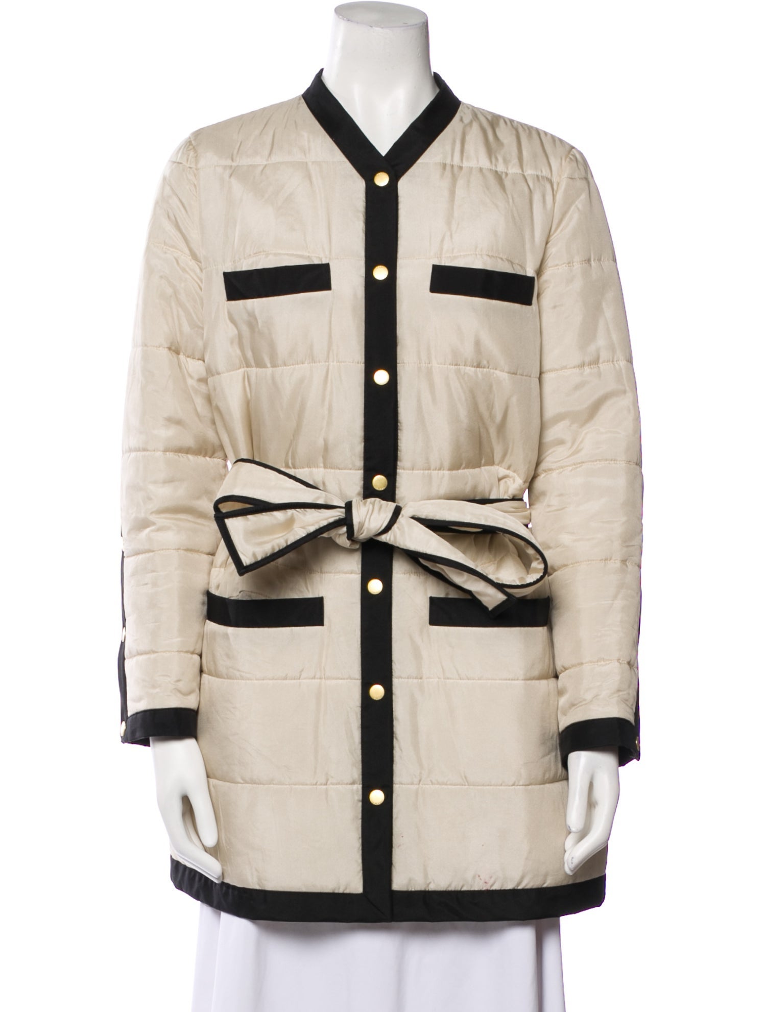 Tory Burch Silk Printed Coat