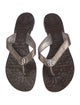 Tory Burch Leather Printed Slides