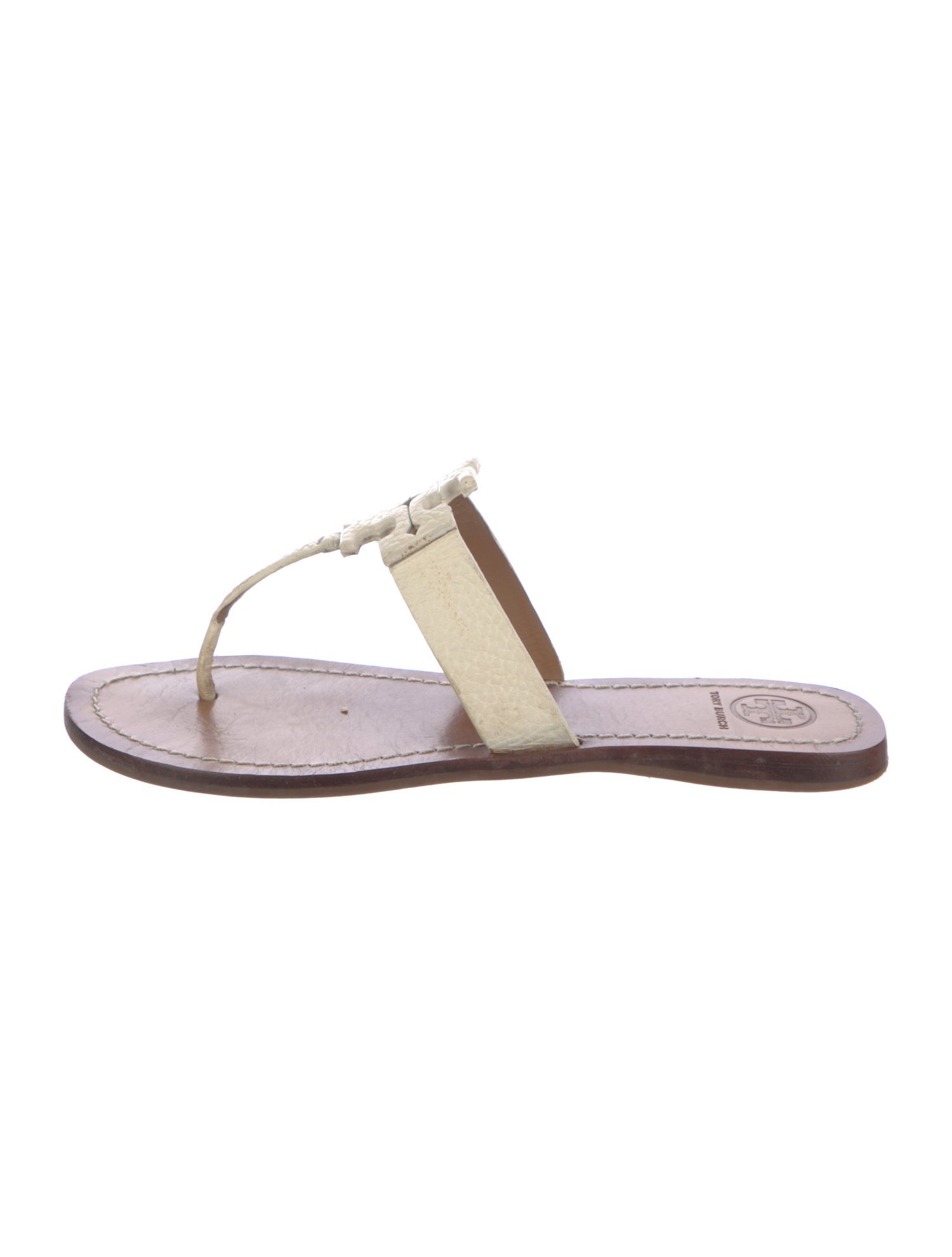 Tory Burch Leather Slides