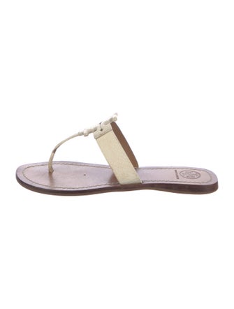 Tory Burch Leather Slides