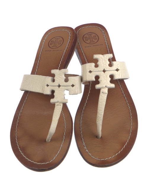 Tory Burch Leather Slides