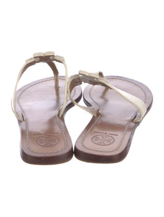Tory Burch Leather Slides