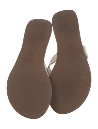 Tory Burch Leather Slides