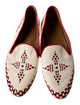 Tory Burch Leather Printed Loafers