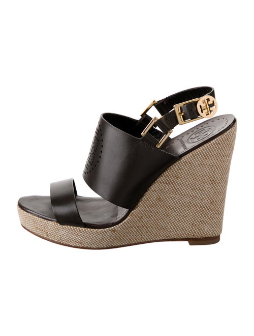 Tory Burch Leather Espadrilles