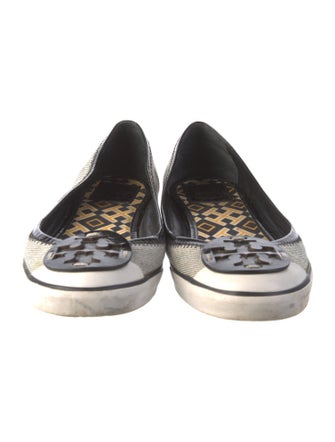 Tory Burch Canvas Printed Flats