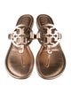Tory Burch Leather Slides