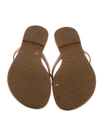 Tory Burch Leather Slides