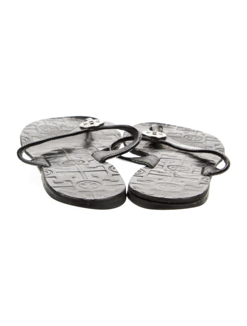 Tory Burch Leather Flip Flops