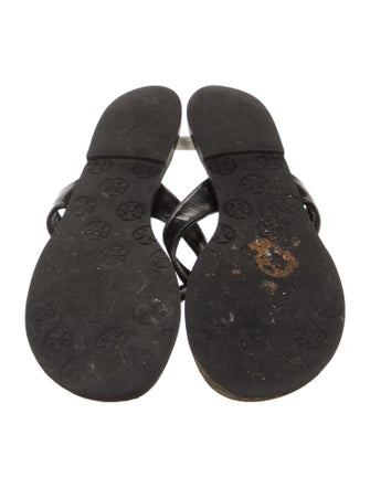 Tory Burch Leather Flip Flops